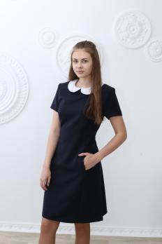 Школьное платье для старшеклассниц ПШ036